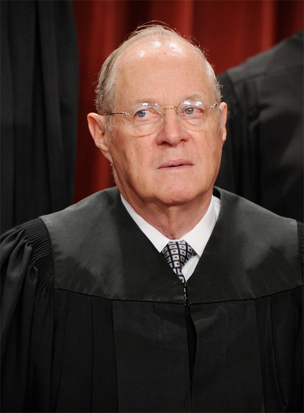 Supreme Court Justice Anthony Kennedy In Middle Of Gun Debate