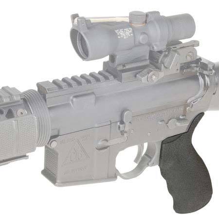 AR-15 Thumb hole stock with ergonomic pistol grip without finger